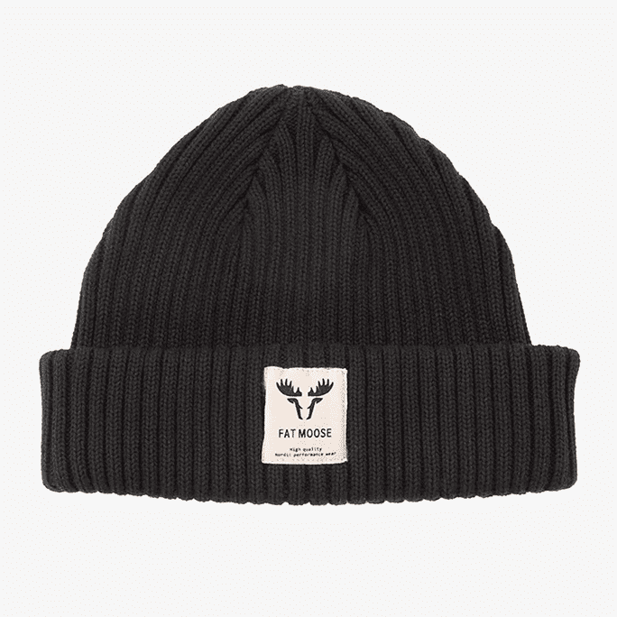 moose's beanie 黒 moose's Black beanie
